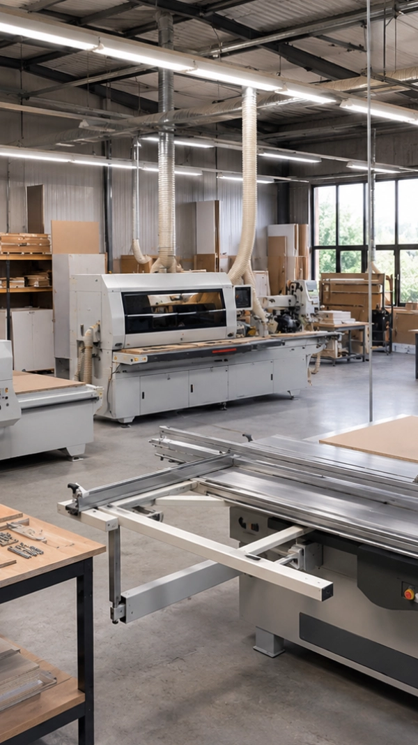 Mesin woodworking untuk mendukung proses produksi furnitur custom Ayune