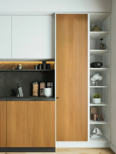 Furnitur built-in untuk hunian pribadi