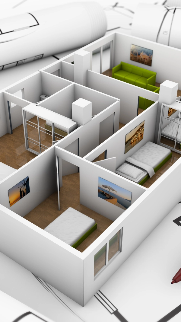 Technical drawing dan perencanaan desain interior